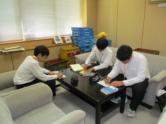 三条第四中学校職場体験③.JPG
